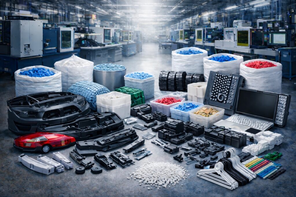 อุตสาหกรรมชิ้นส่วนและขึ้นรูปพลาสติก